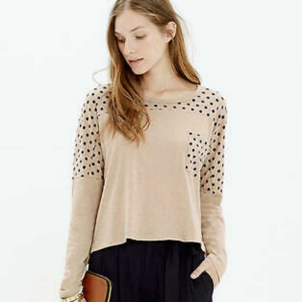 Madewell Effortless Polka Dot Tee